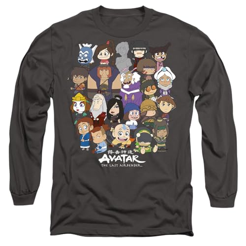 T-shirt manches longues Avatar The Last Airbender haut en coton pour homme