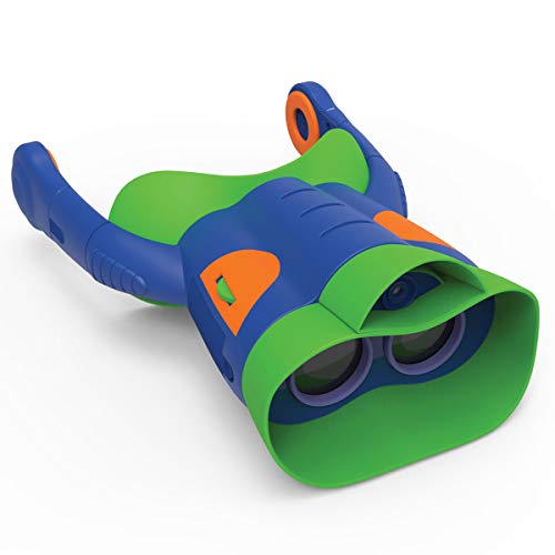 Educational Insights GeoSafari Jr. Kidnoculars Extreme, Kids Binoculars With Audio, Perfect Outdoor Toy For Ages 5+