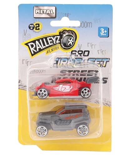 Image of Firefleet Die-Cast Toy Cars Metal Pack of 2 Kids 3Y+ | Metal build, multicolour design, pack of 2 jets, for kids aged 3 years and above - ready to gift