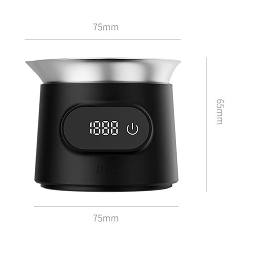 Balanza Electrónica Cocina Alta Precisión, Taza Dosificadora Digital para Espresso con Botón Táctil, Rango Medición De 0,2 A 500 G Y Gran Capacidad De 100 Ml, Precisión 0,1 G para Espresso.
