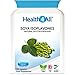 Price comparison product image SOYA Isoflavones 40mg 120 Capsules (V) GMO Free, Non-Irradiated, Menopause Support Supplement Made in The UK by Health4All