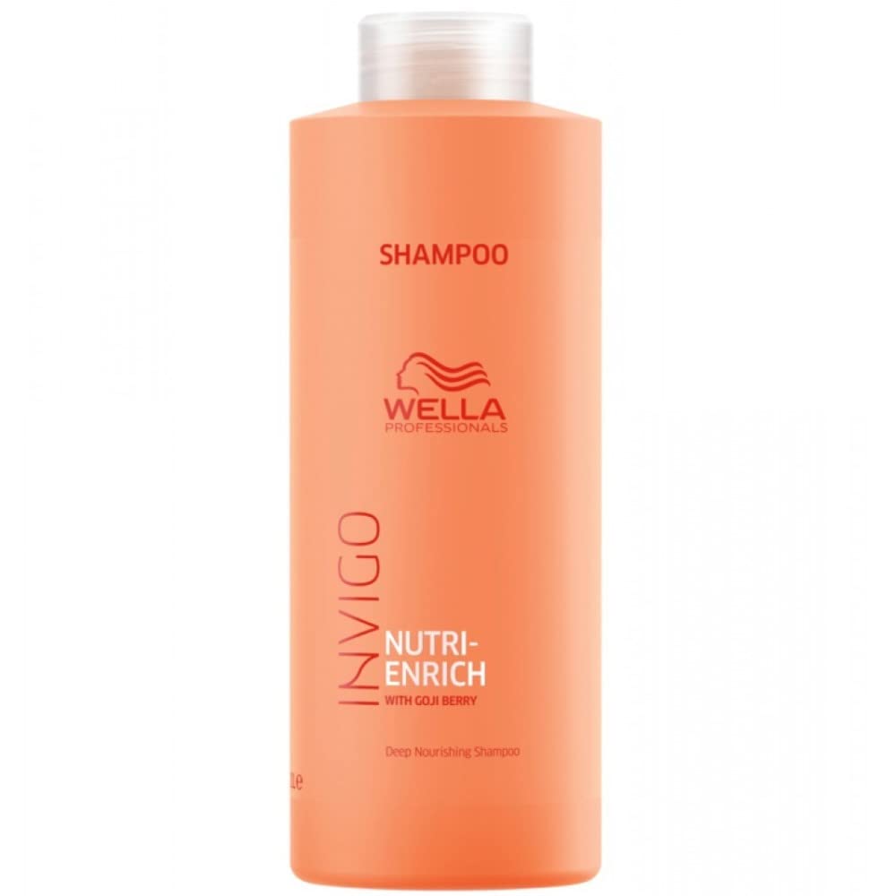 Wella INVIGO Nutri-Enrich Deep Nourishing Shampoo 1000ml and Conditioner 1000ml