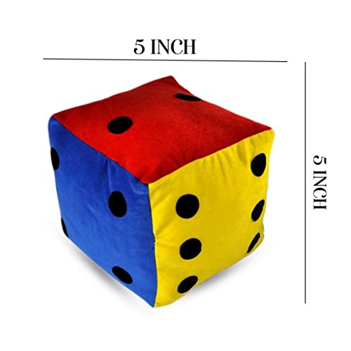 Atpata-Funky-Jumbo-Plush-Toy-Dice-Cube-5-Inch