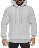 Choix optimal pour l'automne, l'hiver et le printemps. Chaud et coupe-vent, avec manches longues et capuche, le sweat-shirt vous garde au chaud et vous protège du froid en automne et en hiver