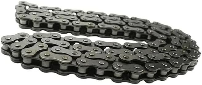 T8F Chain 114 116 118 120 Link Fit for Motorcycles 47 49CC ATV Four-Wheel Beach Vehicle Vehicle Accessories(T8F 118 Link)