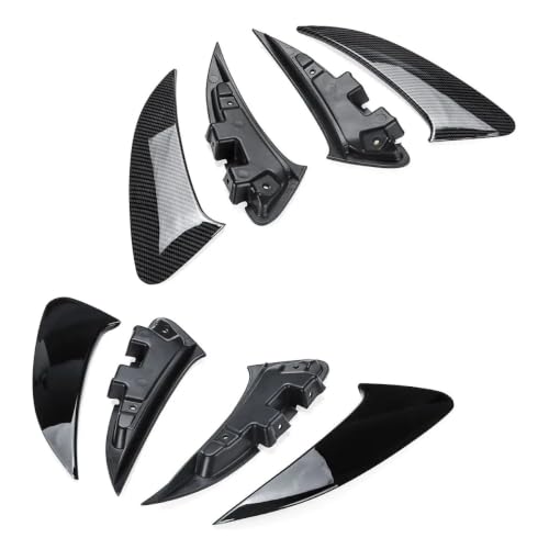 Parachoques trasero para Benz CLA C118 AMG 2020 con canards laterales 4