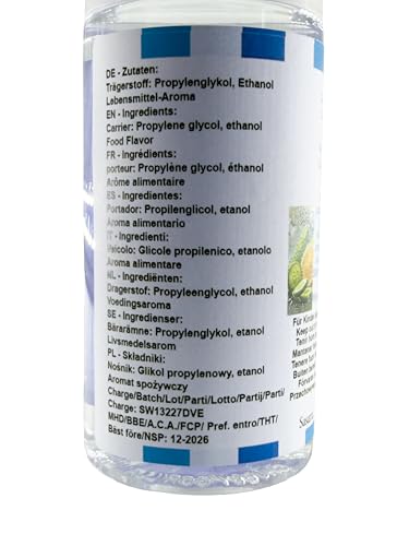 Arôme concentré concombre citron Ice Sasami 100ml pour e-liquide DIY - 7