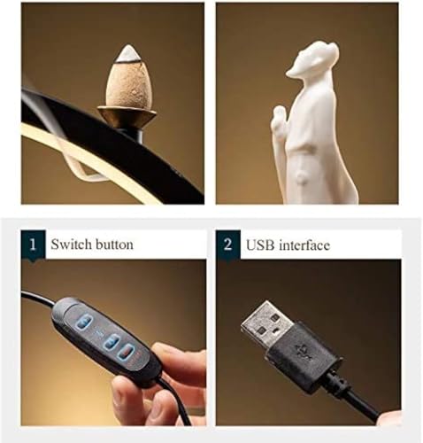 Porte-encens décoratif en céramique, idée cadeau bien-être unique - 4