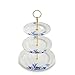 Porlien 3 Tier Blue Floral Cupcake Stand/Pastry Stand