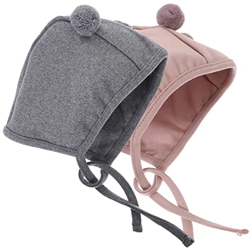 CIMAXIC Cotton Hats Baby Headwear Newborn Cap Set Ear Flaps Fashion Warm Unisex for Boys and Girls