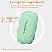 Four Heart Calentadores de Manos USB Recargable 5200mAh Powerbank, Calienta Manos Electrico...