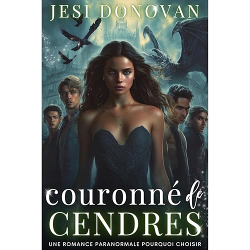 Couronn&eacute; De Cendres Audiolibro Por Jesi Donovan arte de portada