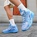 Imagen de Kmrlofiy Zapatillas de Baloncesto Hombre Antideslizantes Zapatos de Baloncesto Unisex Ligeras Transpirables Masculinos Aire Libre Deportivas Zapatillas Correr Gimnasio