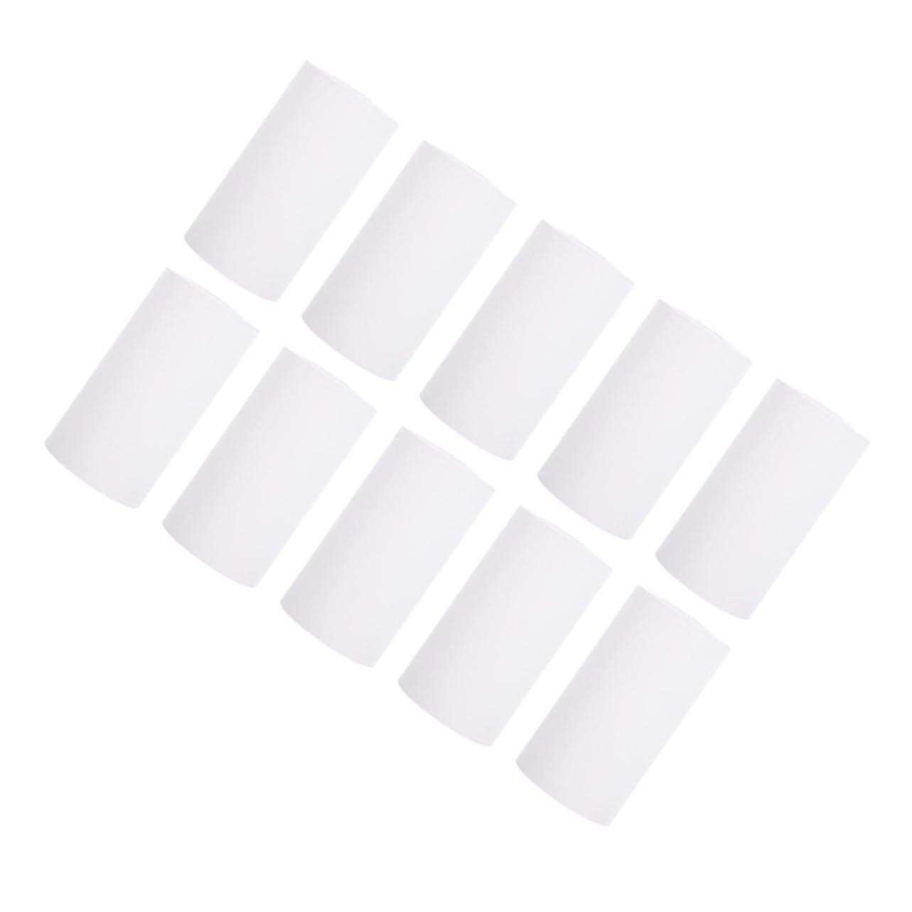 Lurrose 10 Rolls of Thermal Paper Cash Register Receipt Paper 57x25mm for Thermal Printers