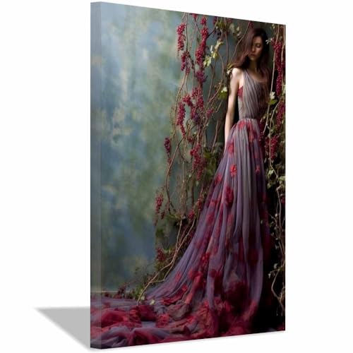 Poster renaissance féminine TERUEA pour sublimer un mur vide sans effort 40x60