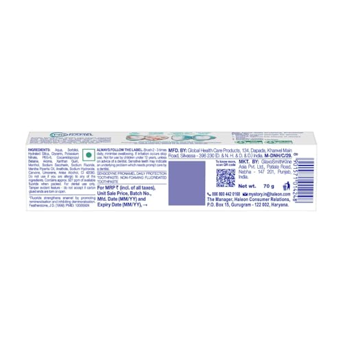 Image of Sensodyne Pronamel Enamel Protection Toothpaste 70g | Daily Protection | Tooth paste for Cavity Protection & Fresh Breath