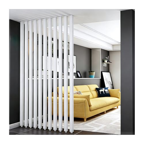 Separador de ambientes de madera natural de 240cm para optimizar el espacio del salón 2