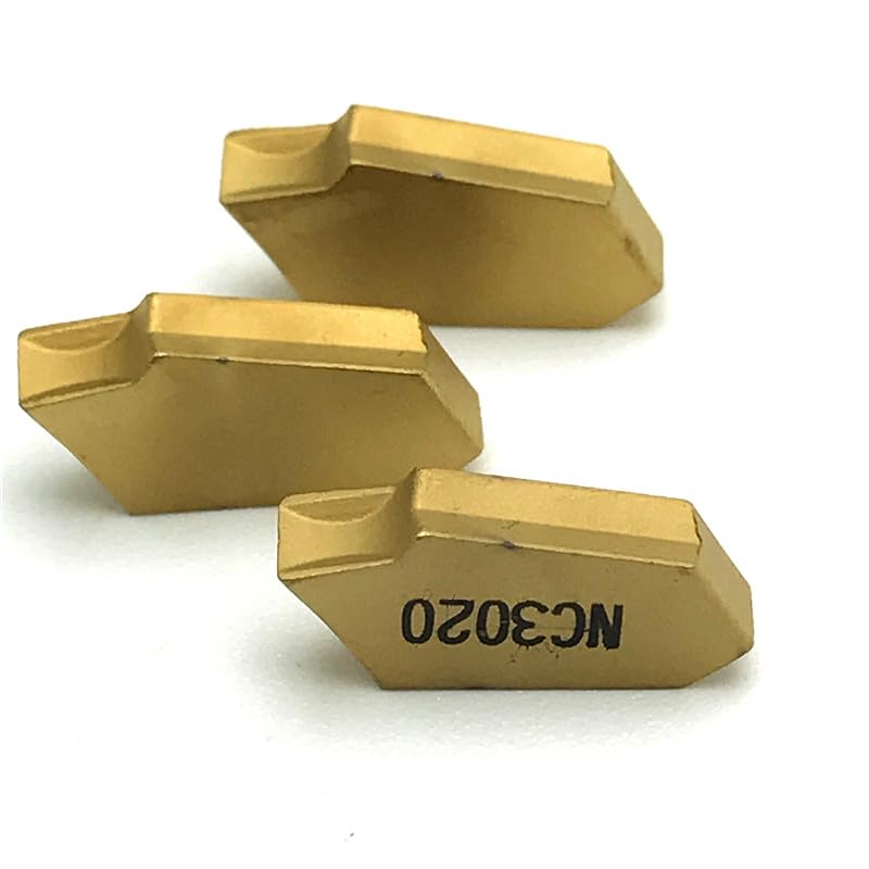 10 pièces plaquettes de rainurage SP200 SP300 SP400 PC9030 NC3020 NC3030 plaquettes de carbure de rainurage SP 300 outils de tour plaquette de tournage(SP400 NC3020)