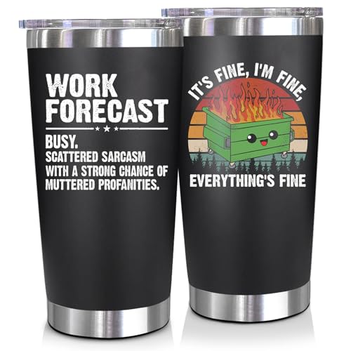 Image of NewEleven Coworker Gifts For Women, Men - Funny Best Friend Present For Work Bestie, Boss, Friends - Gift For Boss, Employer, Bestfriend Gag Gift From Colleague, Friends - 20 Oz Tumbler