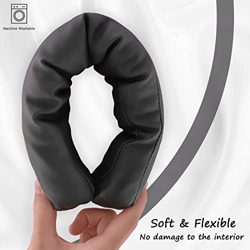 Happyworker Leather Car Seat Gap Filler Universal Fit Organizer Stop Things From Dropping Under Pack Of 2 #TOP5