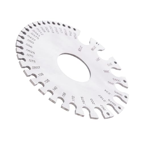 Medidor de grosor para alambres de acero inoxidable miniatura 7