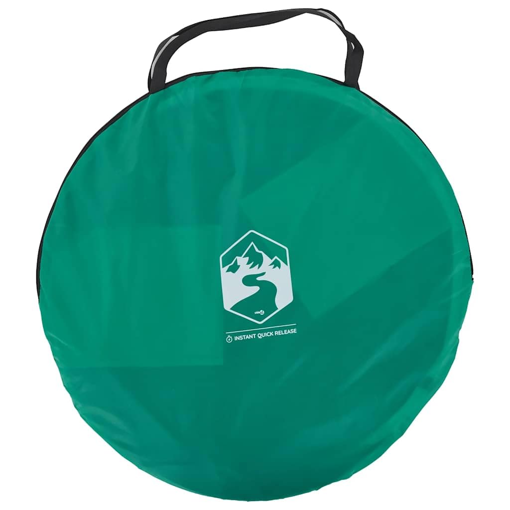 Tenda da spiaggia pop-up per 2 persone, leggera, con borsa per il trasporto, ingresso aperto, paravento per spiaggia e giardino, 225 x 158 x 115 cm, grigio poliestere