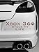 Autocollant en vinyle de qualité pour Xbox 360 stole my life JDM (argent)