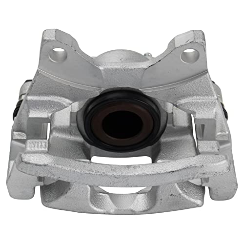Image of TRQ Rear Driver and Passenger Side Brake Caliper Set Caliper Brackets Hardware Compatible with 07-11 Dodge Nitro 08-12 Jeep Liberty 07-17 Wrangler 18 Wrangler JK