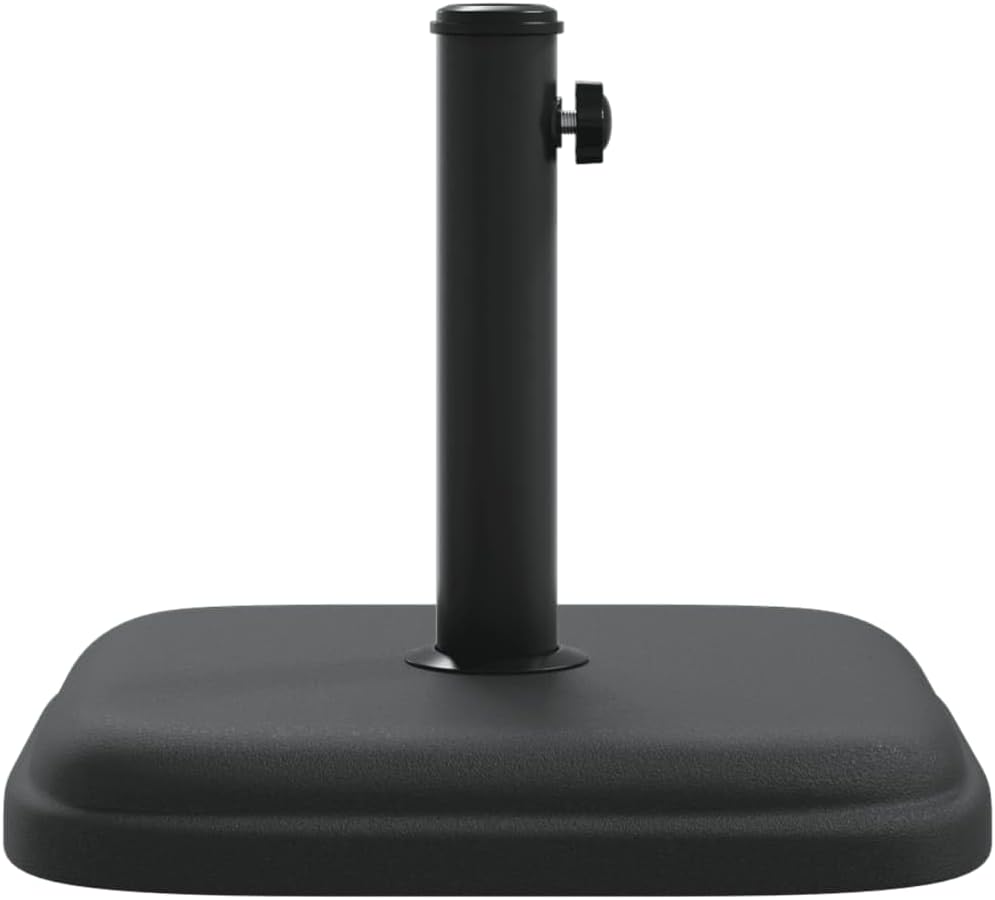 vidaXL Parasol Base for Ø1.3/1.4"/1.5" Poles, Umbrella Stand, Umbrella Base for Patio Lawn Outdoor, Garden Umbrella Holder, 24.3 lb Square