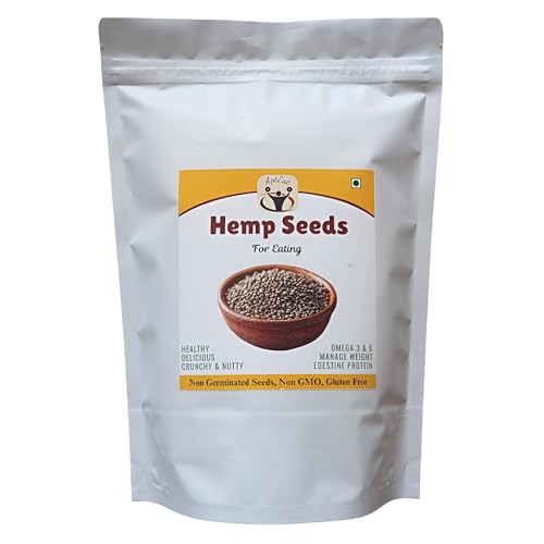 Image of AptEat Hemp Seed for Eating 325g Non-Germinate Hemp Seeds Omega 3 & 6