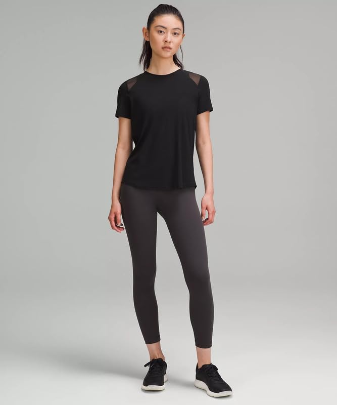 Image of Ap'pulse Women's Shorts Sleeve Front Shoulder Mesh Sports Tshirt