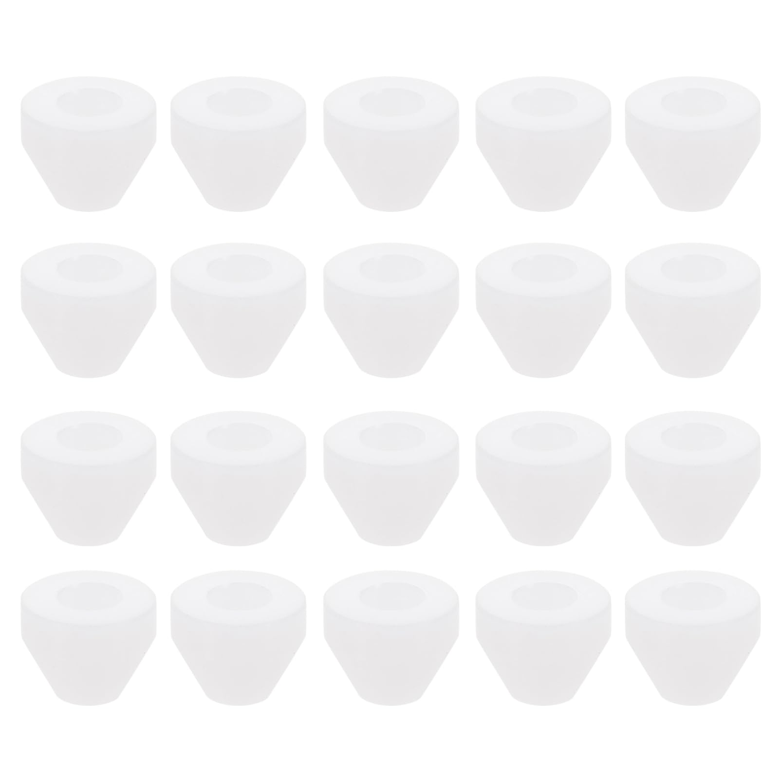 OFFSCH Pen Turning Supplies 20pcs Pe Non-stick Pen Bushings Insulation Bushings for Smooth