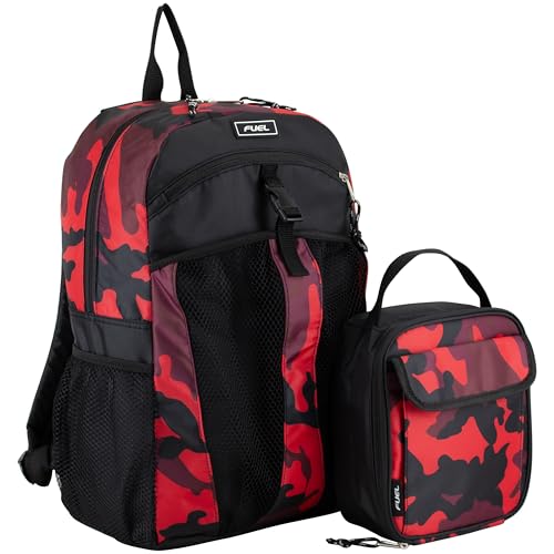 FUEL Travel Backpack Cooler Bag Lunchbox for Work Insulated Cooler Bag Lunch Bag Work Hiking Water Bottle Pockets