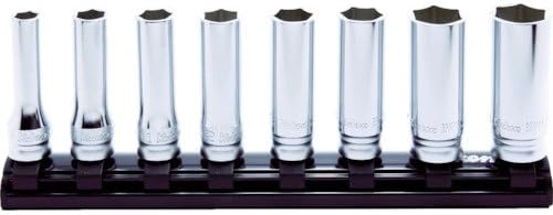 山下工業研究所 コーケン Z-EAL 3/8(9.5mm)SQ. 6角ディープソケットレールセット 8ヶ組 RS3300MZ/8