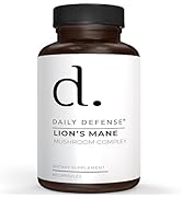 Lions Mane Mushroom Supplement 200mg - 5x Fruiting Body Mushroom Supplements with Reishi, Maitake...