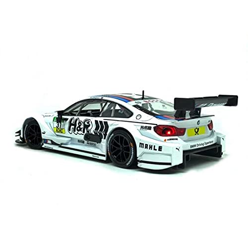 California Action BMW M4 COM LUZ E SOM 1/24, Branca
