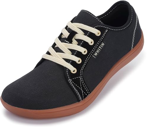 Image of WHITIN Women's Canvas Barefoot Shoes | Wide Sneakers | Classic Fit W81V2