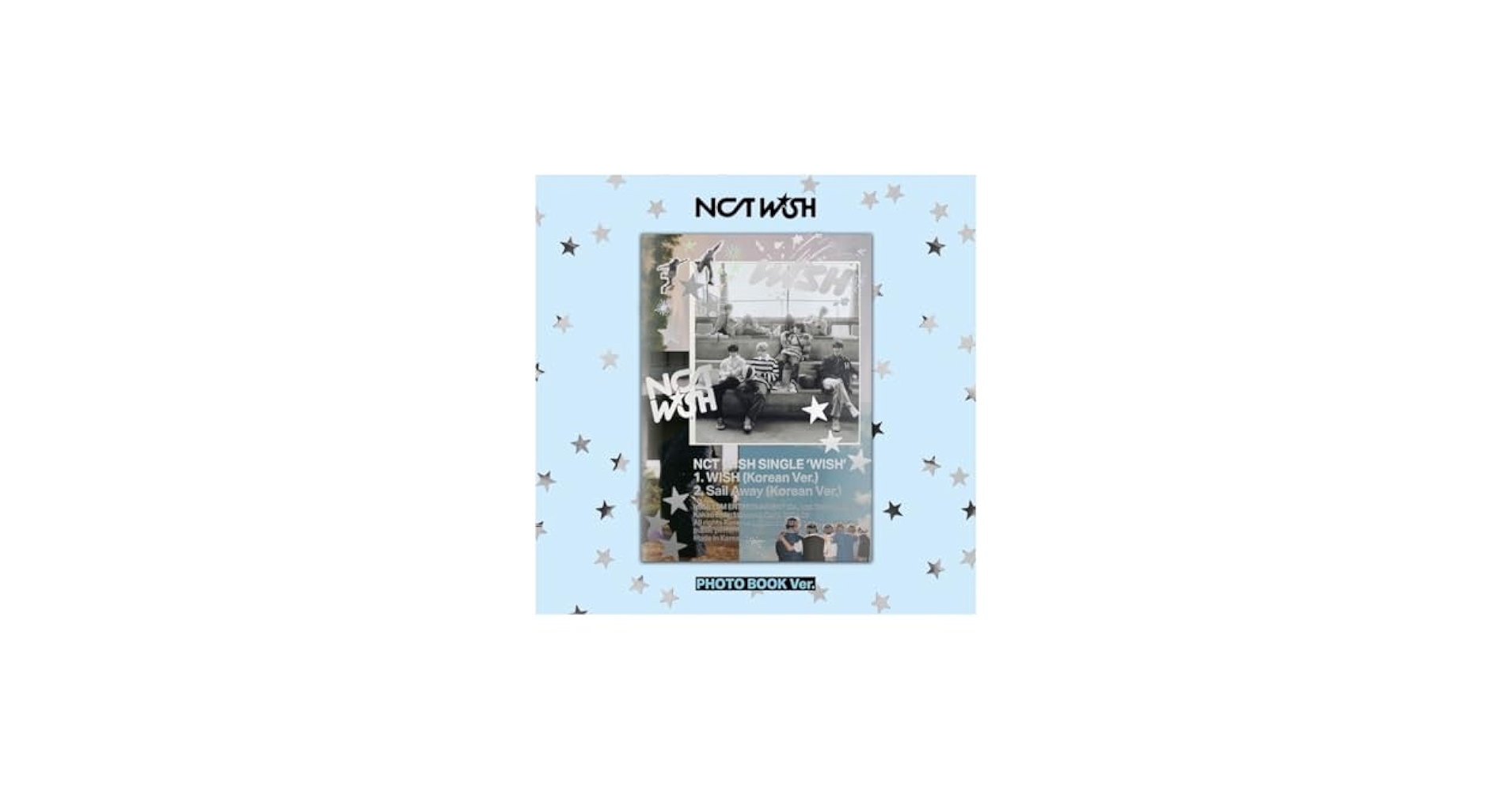 Dreamus NCT WISH - 1st Single Album WISH Photobook version
