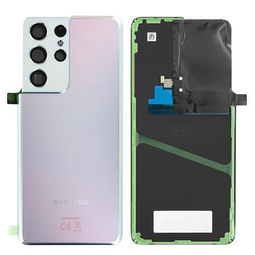 Oryginalna pokrywa akumulatora Samsung Backcover tylna pokrywa komory akumulatora do Samsung Galaxy S21 Ultra SM-G998B Phantom srebrna