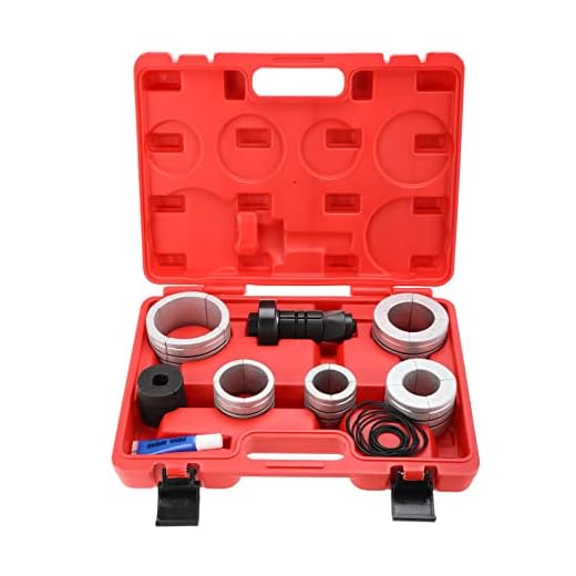 BTSHUB Pipe Stretcher Kit, 28mm Exhaust Pipe Expander Stretcher Tool Set, 1-5/8 to 4-1/4 Inches, Expander Tool for Tail Pipe Tube