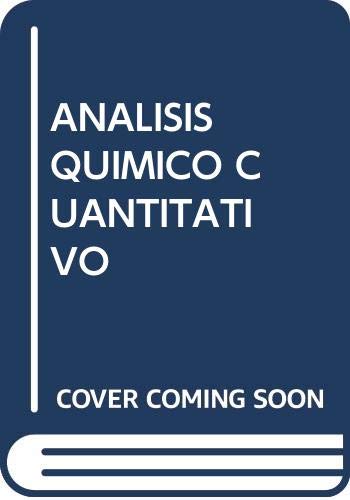 Portada de Analisis Quimico Cuantitativo