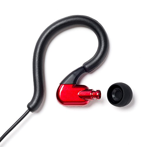 Sonxtronic Xdr-1000 Bb Premium Fashion Soft Touch Earhook Earbud Sport Running Headphones With Microphone Bass Boxes Design Red #TOP3