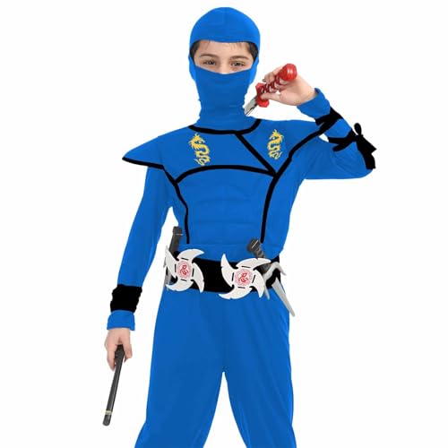 Disfraz de Ninja para Niños y Niñas miniatura 6