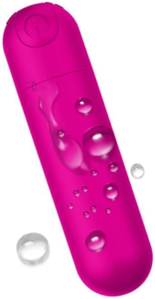 10 Modes Quiet Waterproof Tool Powerful Mini Stick for Women Pleasure, Silicone Material Wrap Handheld Travel Pocket Portable Soft Toys Massage ，Silver