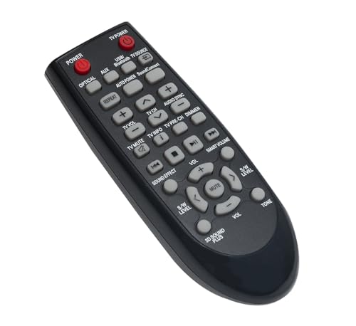 Mando a distancia de repuesto para barra de sonido Samsung HW H550 HW H550/ZA HW E551 HW E551/ZA HW H551/ZA HW H551 HW E450/ZA HWE551 HWE551/ZA HWH551/ZA AH59 02612B (AH59 20102612A)