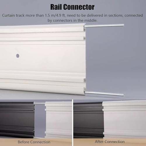 Rail rideau double plafond pour habiller vos baies vitrées - 5