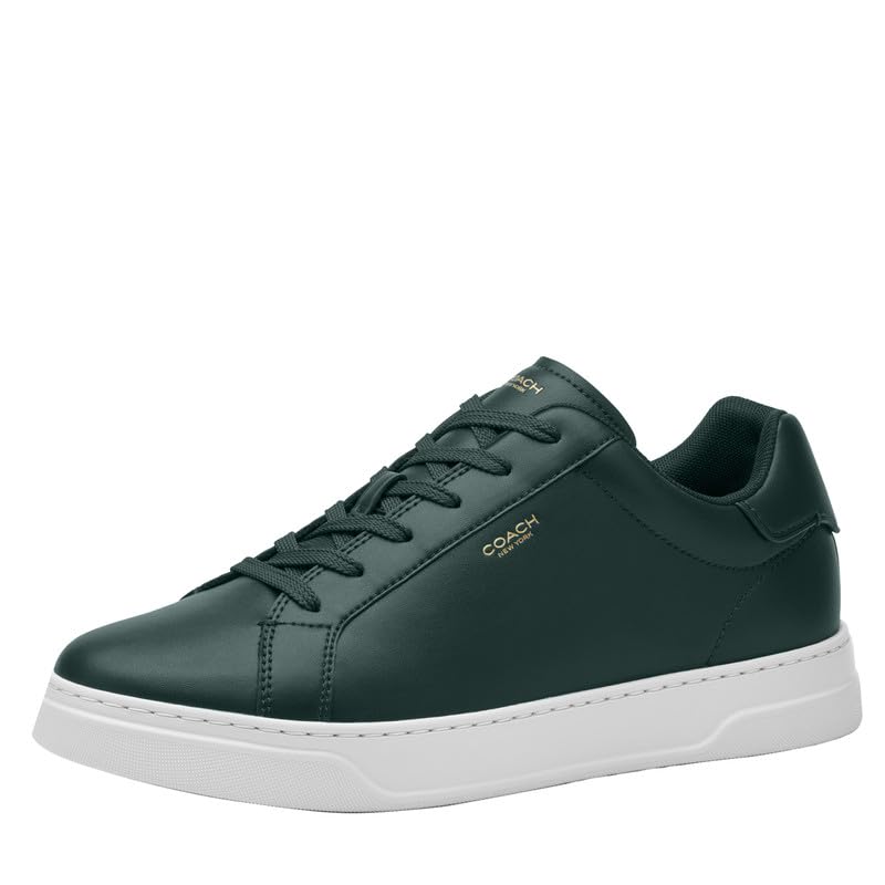 Coach Men's High Line Sneakers 12 Dark Teal
