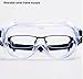 Edward Tools Safety Goggles - Clear Oversized Easy See Lens Can Be used Over Glasses - Comfortable for Chemistry Lab or DIY Work - Vented Anti-Fog Design - Adjustable Headband Fits Most Adults