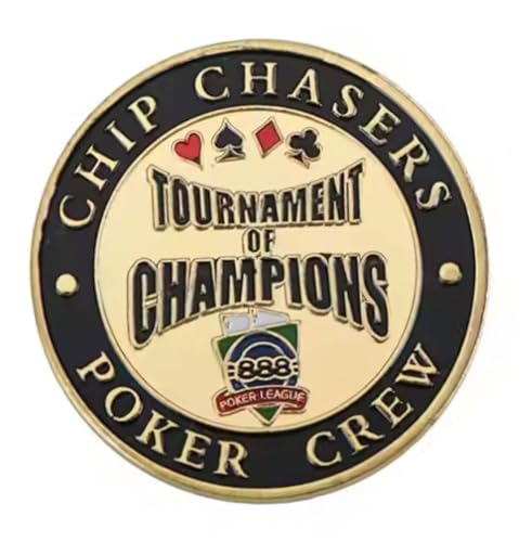 AXLorange Pokerguard Chip Chaser – Poker Card Guard de metal – Protección para cartas de póquer – Accesorios de póquer para Texas Hold'em y juegos de cartas