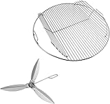 👍 1 Pack Grillrost + 1 Pack Reinigungssystem Kit; [Maße] Grillrost: 54,6 cm Durchmesser. [Kompatibilität] Originalteilenummer: Weber #7436 #7444